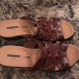 Clarks cushion collection flats slight heel